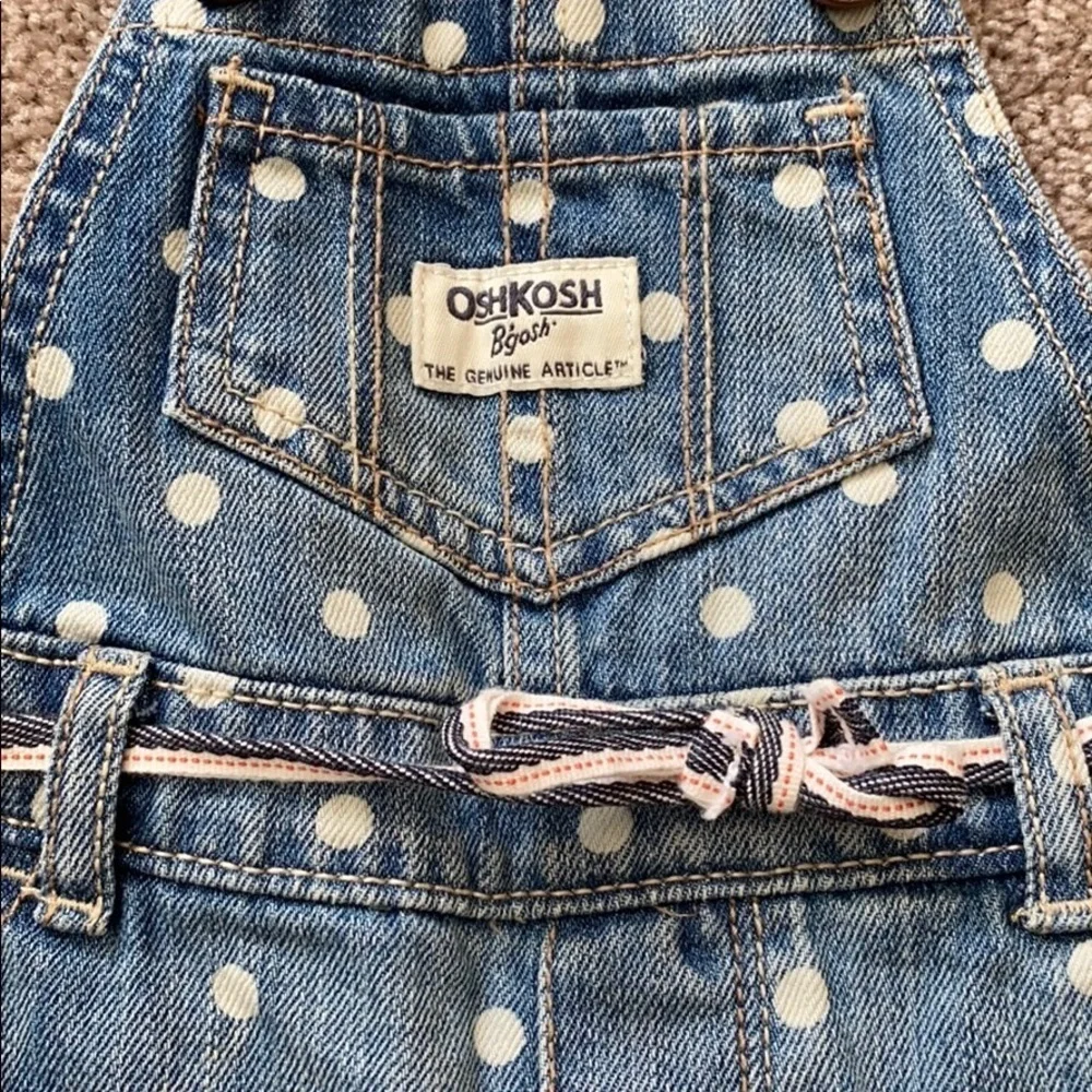 OshKosh Polka Dot Overalls